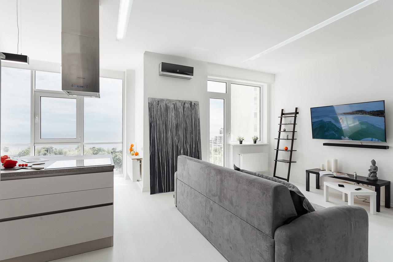 Sea&Sky Arcadia Apartment Odessa Exteriör bild